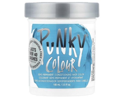 Punky Colour, Semi-Permanent Conditioning Hair Color, Turquoise, 3.5 fl oz (100 ml)