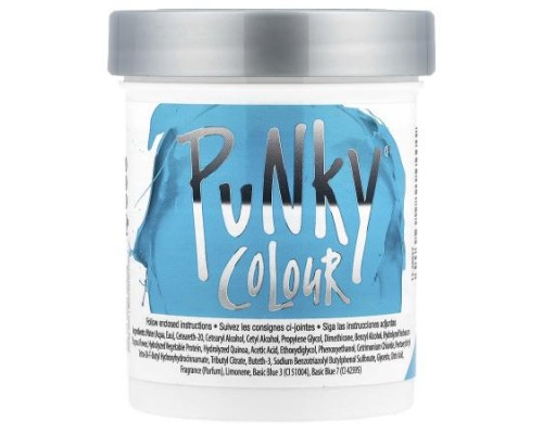 Punky Colour, Semi-Permanent Conditioning Hair Color, Turquoise, 3.5 fl oz (100 ml)