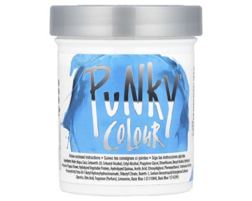 Punky Colour, Semi-Permanent Conditioning Hair Color, Lagoon Blue, 3.5 fl oz (100 ml) Punky Colour, Semi-Permanent Conditioning Hair Color, Lagoon Blue, 3.5 fl oz (100 ml)