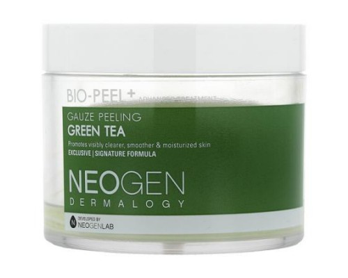 Neogen, Bio-Peel+, Gauze Peeling, Green Tea, 30 Pads, 6.76 fl oz (200 ml) Neogen, Bio-Peel+, Gauze Peeling, Green Tea, 30 Pads, 6.76 fl oz (200 ml)