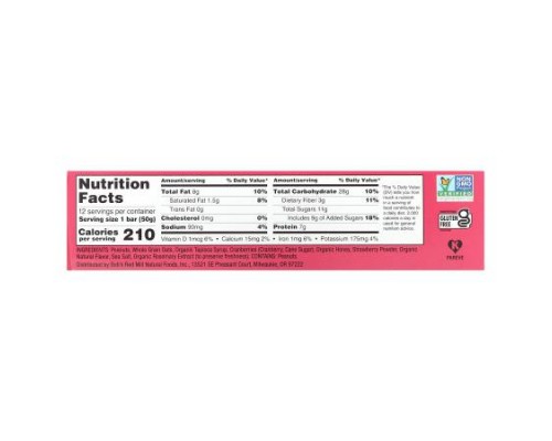 Bob's Red Mill, Bob's Bar, Peanut Butter, Jelly & Oats, 12 Bars, 1.76 oz (50 g) Each Bob's Red Mill, Bob's Bar, Peanut Butter, Jelly & Oats, 12 Bars, 1.76 oz (50 g) Each