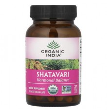 Organic India, Shatavari, 90 Vegetarian Caps (400 mg per Capsule)