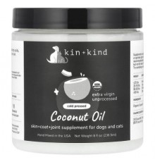 Kin+Kind, Coconut Oil, For Dogs & Cats, 8 fl oz (236.5 ml)