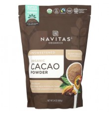 Navitas Organics, Organic Cacao Powder, Unsweetened, 24 oz (680 g)