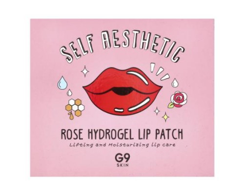 G9skin, Self Aesthetic, Rose Hydrogel Lip Patch, 5 Patches, 0.1 oz (3 g) Each G9skin, Self Aesthetic, Rose Hydrogel Lip Patch, 5 Patches, 0.1 oz (3 g) Each