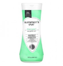 Summer's Eve, Daily Gentle Wash, Aloe Love, 15 fl oz (444 ml)