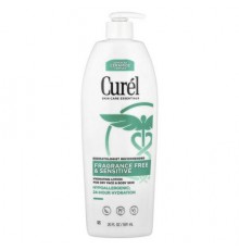 Curel, Hydrating Lotion For Dry Face & Body Skin, Fragrance Free, 20 fl oz (591 ml)