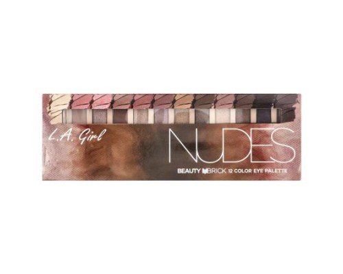 L.A. Girl, Beauty Brick, 12 Color Eye Palette, GES331 Nudes, 0.42 oz (12 g) L.A. Girl, Beauty Brick, 12 Color Eye Palette, GES331 Nudes, 0.42 oz (12 g)