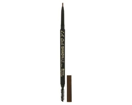 L.A. Girl, Shady Slim Brow Pencil, GB356 Medium Brown, 0.003 oz (0.08 g) L.A. Girl, Shady Slim Brow Pencil, GB356 Medium Brown, 0.003 oz (0.08 g)