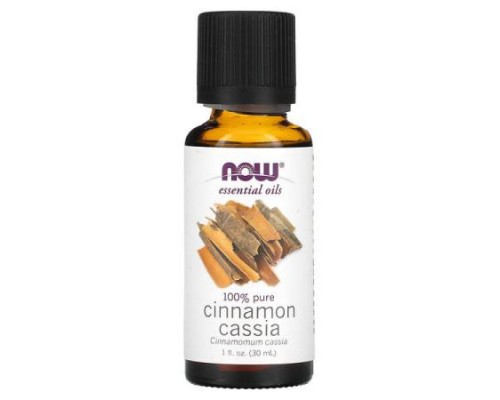 NOW Foods, Essential Oils, Cinnamon Cassia, 1 fl oz (30 ml)