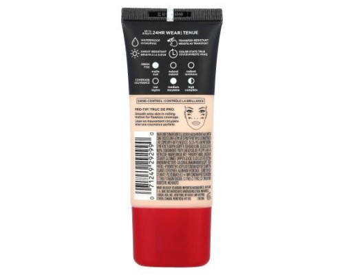 L'Oréal, Infallible, Pro-Matte Foundation, 101 Classic Ivory, 1 fl oz (30 ml)