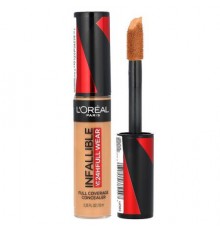 L'Oréal, Infallible, Full Coverage Concealer, 400 Caramel, 0.33 fl oz (10 ml)