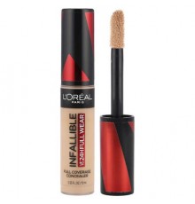 L'Oréal, Infallible, Full Coverage Concealer, 375 Latte, 0.33 fl oz (10 ml)