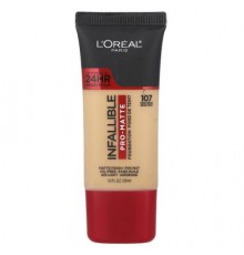 L'Oréal, Infallible, Pro-Matte Foundation, 107 Fresh Beige, 1 fl oz (30 ml)