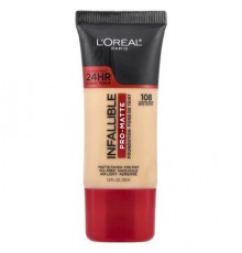L'Oréal, Infallible, Pro-Matte Foundation, 108 Caramel Beige, 1 fl oz (30 ml)
