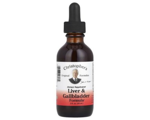 Christopher's Original Formulas, Liver & Gallbladder Formula, 2 fl oz (59 ml)