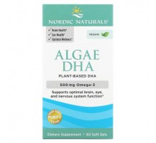 Nordic Naturals, Algae DHA, 60 Soft Gels (250 mg per Soft Gel )