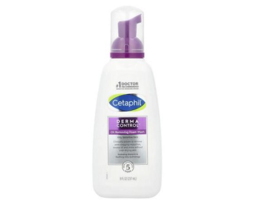 Cetaphil, Derma Control™, Oil Removing Foam Wash, 8 fl oz (237 ml)
