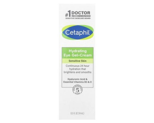 Cetaphil, Hydrating Eye Gel-Cream , 0.5 fl oz (14 ml) Cetaphil, Hydrating Eye Gel-Cream , 0.5 fl oz (14 ml)