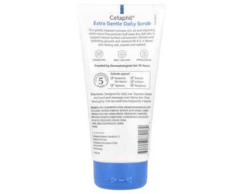 Cetaphil, Extra Gentle Daily Scrub, 6 fl oz (178 ml) Cetaphil, Extra Gentle Daily Scrub, 6 fl oz (178 ml)