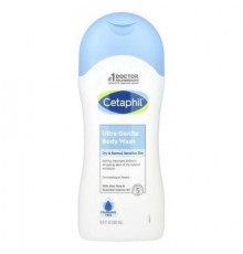 Cetaphil, Ultra Gentle Body Wash, Fragrance Free, 16.9 fl oz (500 ml)