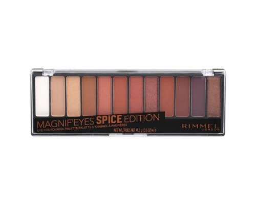Rimmel London, Magnif'Eyes, Eye Contouring Palette, 005 Spice Edition, 0.5 oz (14.2 g)