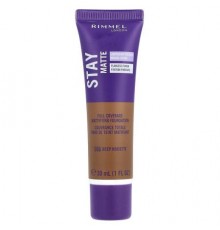 Rimmel London, Stay Matte, Full Coverage Mattifying Foundation, 506 Deep Noisette, 1 fl oz (30 ml)