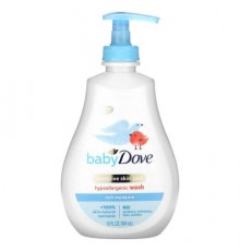 Dove, Baby, Hypoallergenic Wash, Rich Moisture, 13 fl oz (384 ml)
