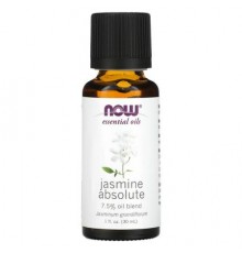 NOW Foods, Essential Oils, Jasmine Absolute, 1 fl oz (30 ml)