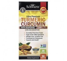 BioSchwartz, Ultra Premium Turmeric Curcumin With Bioperine®, 90 Veggie Caps