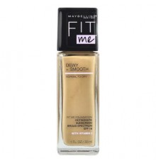 Maybelline, Fit Me®, Dewy + Smooth Foundation, 220 Natural Beige, 1 fl oz (30 ml)