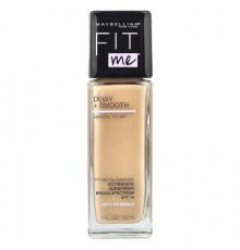 Maybelline, Fit Me®, Dewy + Smooth Foundation, 125 Nude Beige, 1 fl oz (30 ml)