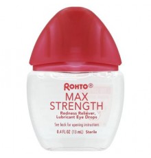Rohto, Cooling Eye Drops, Max Strength, 0.4 fl oz (13 ml)