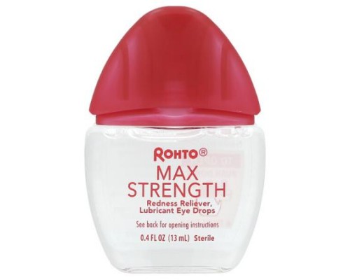 Rohto, Cooling Eye Drops, Max Strength, 0.4 fl oz (13 ml) Rohto, Cooling Eye Drops, Max Strength, 0.4 fl oz (13 ml)