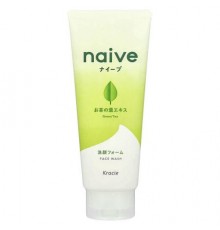 Kracie, Naive, Face Wash, Green Tea, 4.5 oz (130 g)