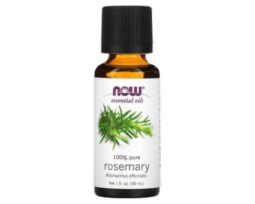 NOW Foods, Essential Oils, Rosemary, 1 fl oz (30 ml)