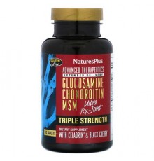 NaturesPlus, Advanced Therapeutics, Glucosamine Chondroitin MSM Ultra Rx-Joint, Triple Strength, 120 Tablets