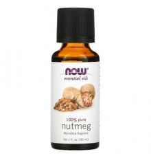 NOW Foods, Essential Oils, Nutmeg, 1 fl oz (30 ml)
