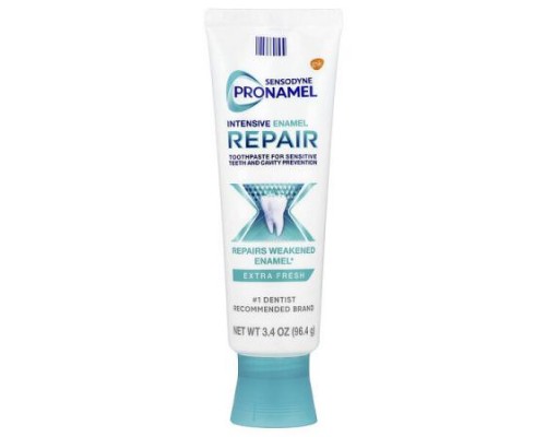 Sensodyne, ProNamel, Intensive Enamel Repair Toothpaste, Extra Fresh, 3.4 oz (96.4 g) Sensodyne, ProNamel, Intensive Enamel Repair Toothpaste, Extra Fresh, 3.4 oz (96.4 g)