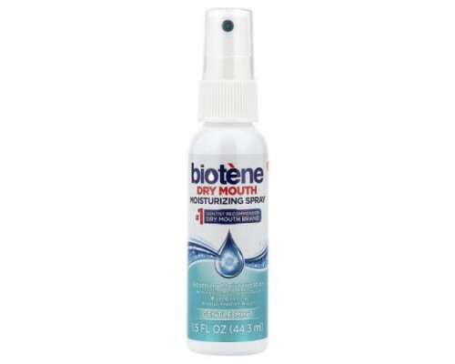 Biotene Dental Products, Dry Mouth Moisturizing Spray, Gentle Mint, 1.5 fl oz (44.3 ml) Biotene Dental Products, Dry Mouth Moisturizing Spray, Gentle Mint, 1.5 fl oz (44.3 ml)