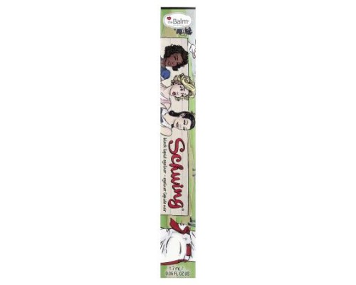 theBalm Cosmetics, Schwing® Liquid Eyeliner, Black, 0.05 fl oz (1.7 ml)