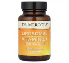 Dr. Mercola, Liposomal Vitamin D3 , 250 mcg (10,000 IU), 90 Capsules