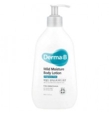 Derma:B, Mild Moisture Body Lotion, Fragrance Free, 13.5 fl oz (400 ml)