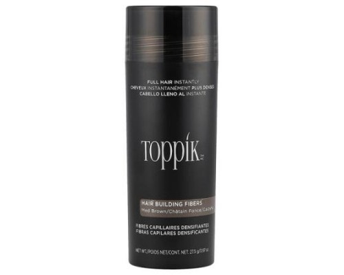 Toppik, Hair Building Fibers, Medium Brown, 0.97 oz (27.5 g)