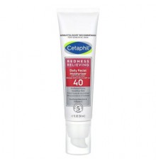 Cetaphil, Redness Relieving, Daily Facial Moisturizer with Sunscreen, SPF 40, 1.7 fl oz (50 ml)