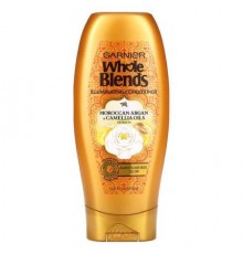 Garnier, Whole Blends, Illuminating Conditioner, Moroccan Argan & Camellia Oils Extracts, 12.5 fl oz (370 ml)