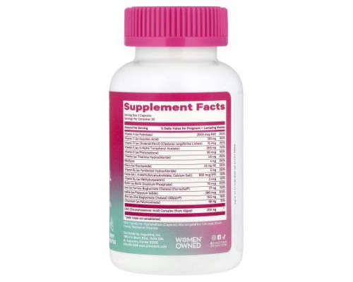 Pink Stork, Total Postnatal + DHA, Berry, 60 Capsules Pink Stork, Total Postnatal + DHA, Berry, 60 Capsules