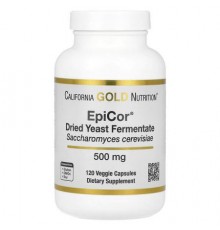 California Gold Nutrition, Epicor®, Dried Yeast Fermentate, 500 mg, 120 Veggie Capsules