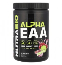 NutraBio, Alpha EAA, Cherry Lime Slush, 1 lb (455 g)