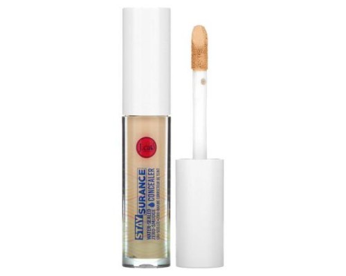 J.Cat Beauty, Staysurance, Water-Sealed Zero-Smudge Concealer, SHC107 Custard, 0.16 fl oz (4.8 ml)